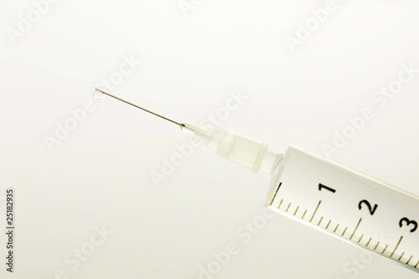 Obraz syringe close up