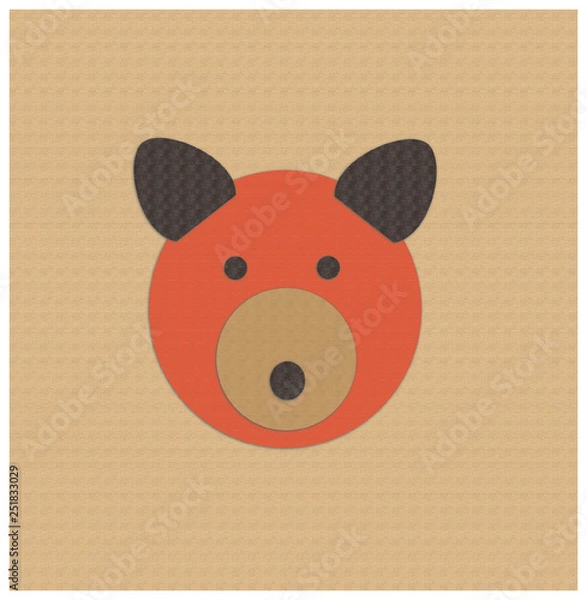 Obraz  sly fox snout