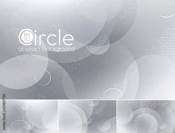 Fototapeta Circle vector abstract background series. Suitable for your web background or design element