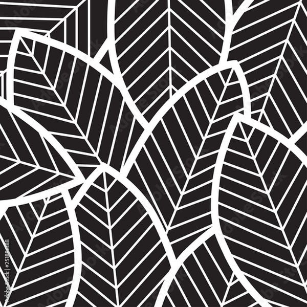 Fototapeta Abstract organic pattern illustration 
