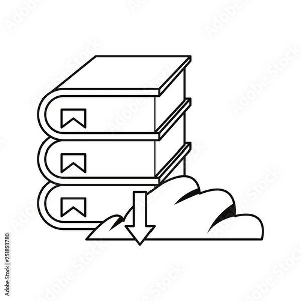 Fototapeta online education school