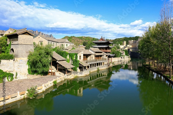 Fototapeta Ancient Chinese architecture