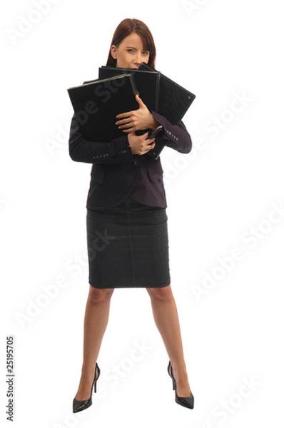 Fototapeta Exhausted manager