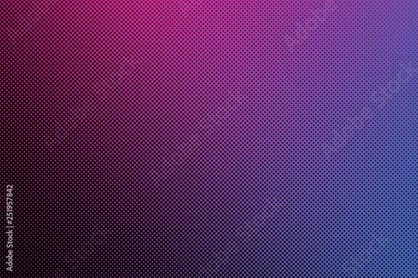 Obraz Duotone gradient dot background