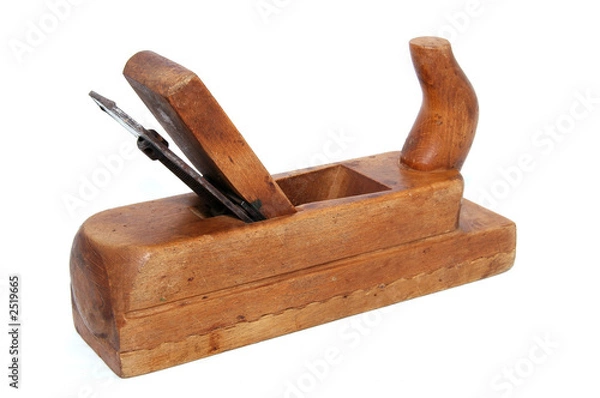 Obraz old wooden plane