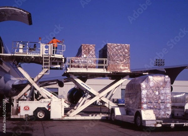 Fototapeta luftfracht