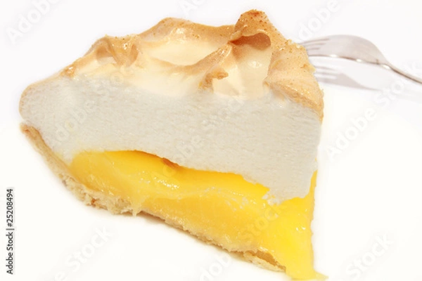 Obraz Cytrynowe Ciasto Bezowe