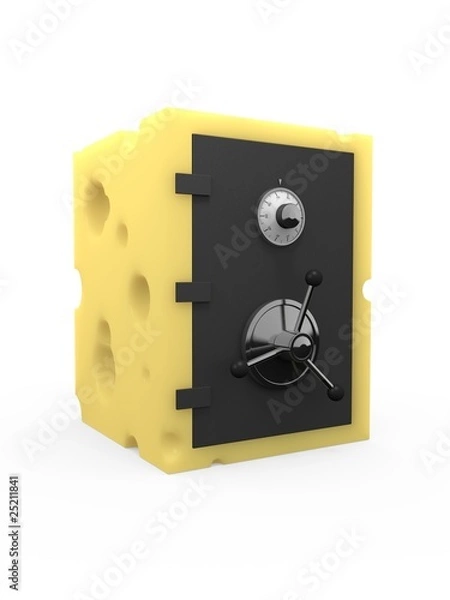Obraz Security Holes - concept for poor security