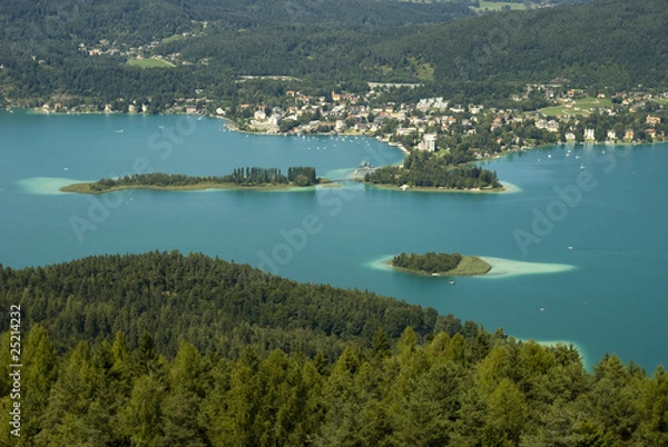 Obraz Ausblick am Wörthersee