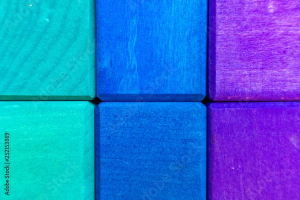 Obraz 積み木　アップ