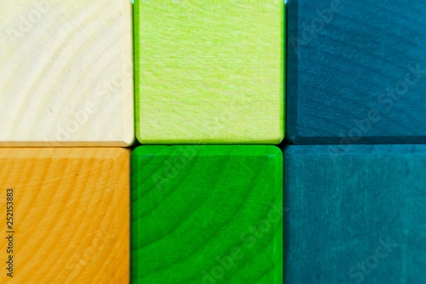 Obraz 積み木　アップ