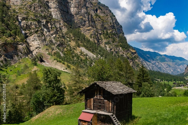 Obraz スイス　山岳