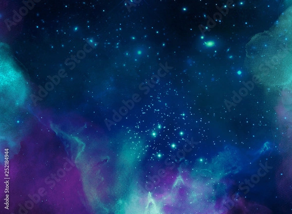 Obraz Holi abstract space background