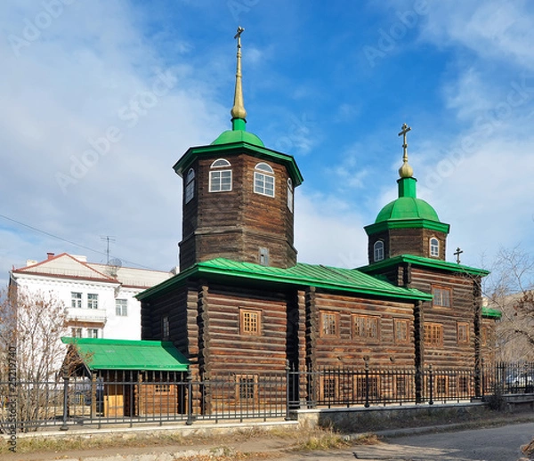 Obraz Михайло-архангельская церковь 1776 год