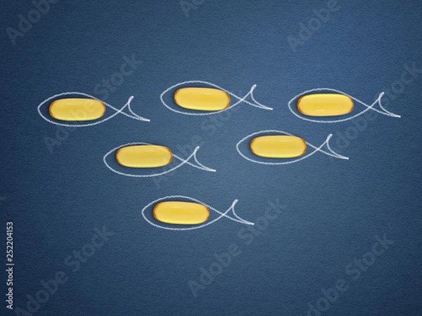 Obraz OMEGA-3_FISH_GROUP