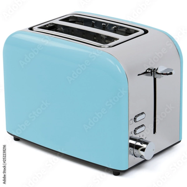 Obraz Bread toaster isolated on the white background