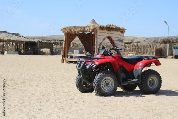 Fototapeta Quadfahrt