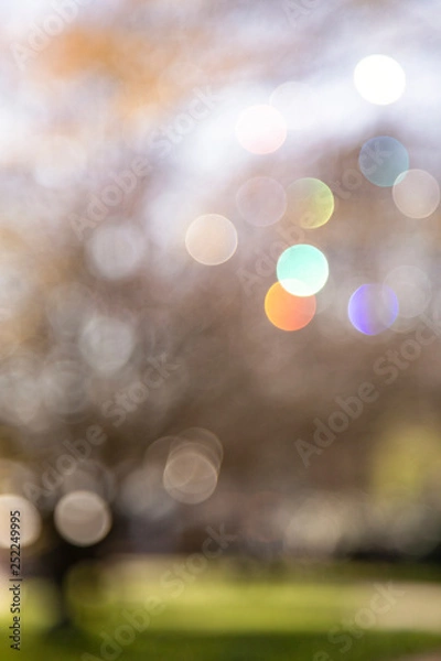 Fototapeta Background with lense flairs.