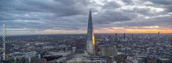 Obraz London skyline at dusk
