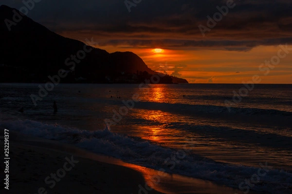 Fototapeta Abendstimmung