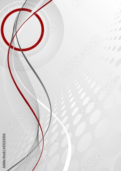 Fototapeta Gray abstract background from line
