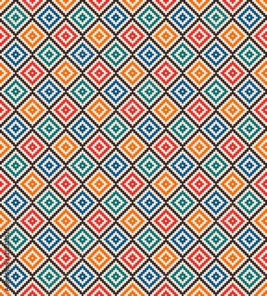 Fototapeta Aztec Geometric pattern illustration