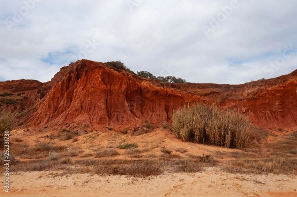 Fototapeta red beach