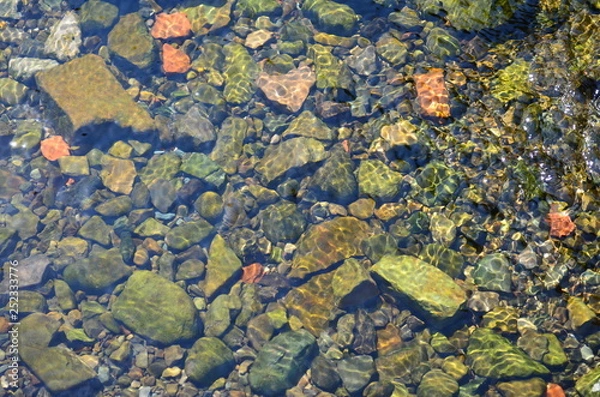 Fototapeta Mountain river.