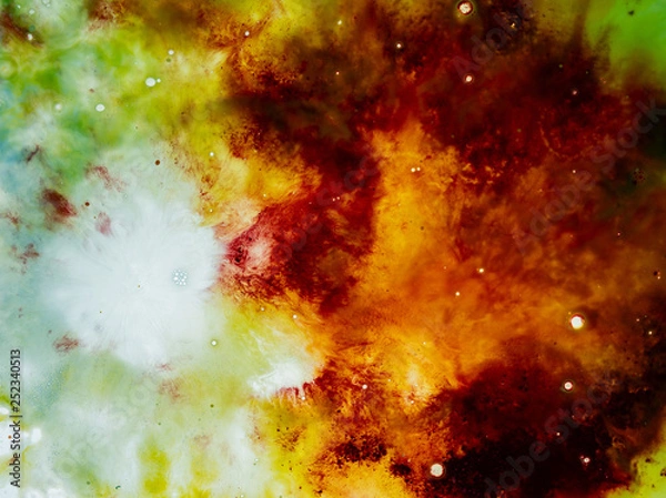 Obraz Abstract water colors texture background