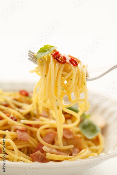 Obraz スパゲティー・ペペロンチーノ