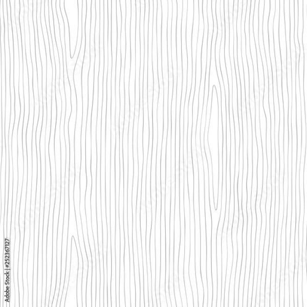 Fototapeta Seamless wooden pattern. Wood grain texture. Dense lines. Abstract background. Vector illustration