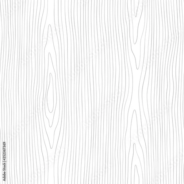Fototapeta Seamless wooden pattern. Wood grain texture. Dense lines. Abstract background. Vector illustration