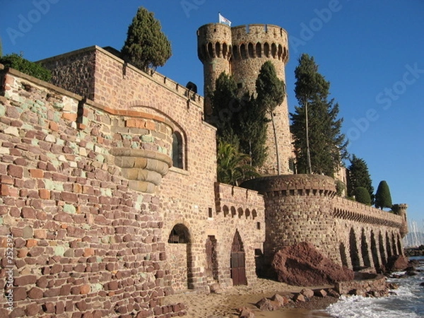 Fototapeta chateau de la napoule