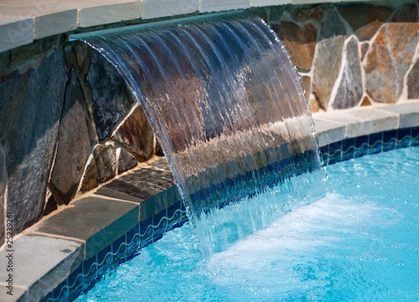 Obraz Arching waterfall