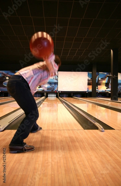 Obraz tenpin bowling