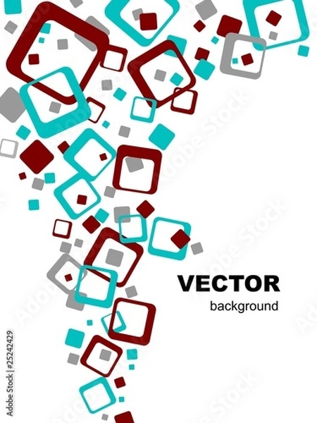 Obraz Simple Vector Background