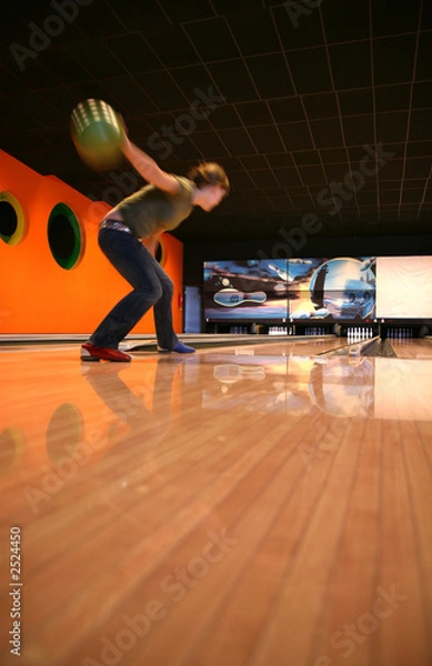 Fototapeta tenpin bowling