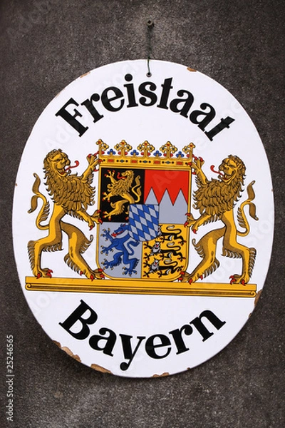 Obraz Bayern Wappen