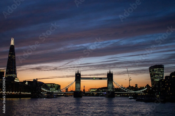 Fototapeta London Sunset 3