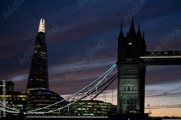 Fototapeta London Sunset 4