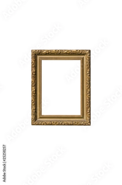 Obraz stara ramka retro