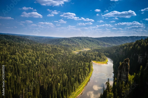 Obraz landscape in the mountains