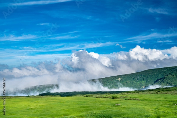 Fototapeta 月山　弥陀ヶ原