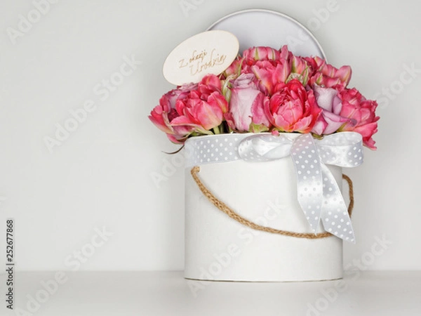 Obraz bukiet kwiatów