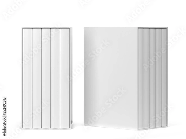 Fototapeta Book in a slipcase cover mockup