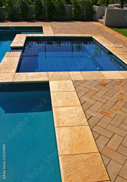 Fototapeta jacuzzi or spa