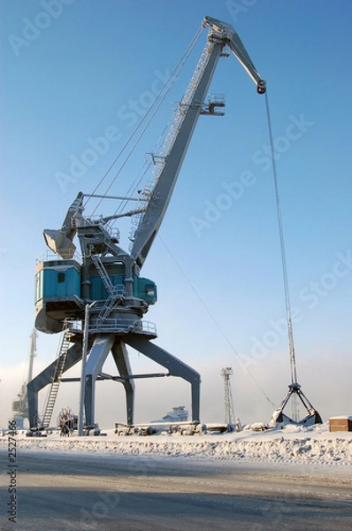 Obraz harbour crane