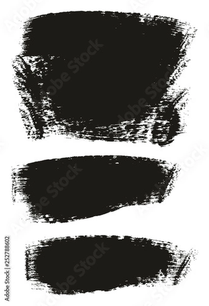 Fototapeta Paint Brush Medium Background Mix High Detail Abstract Vector Background Set 106
