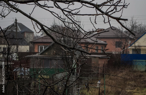 Fototapeta rainy day