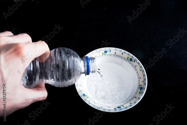 Obraz Water and hand